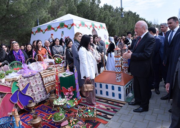Sumqayıtda Novruz bayramı münasibətilə ümumşəhər tədbiri keçirilib - FOTOLAR