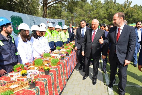 Sumqayıtda Novruz bayramı münasibətilə ümumşəhər tədbiri keçirilib - FOTOLAR