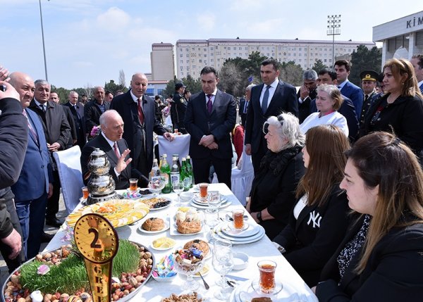 Sumqayıtda Novruz bayramı münasibətilə ümumşəhər tədbiri keçirilib - FOTOLAR