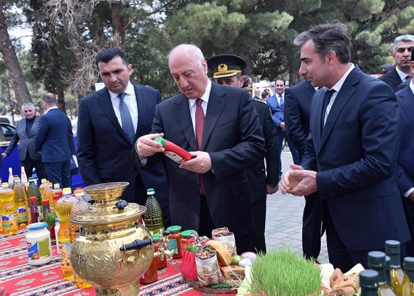 Sumqayıtda Novruz bayramı münasibətilə ümumşəhər tədbiri keçirilib - FOTOLAR