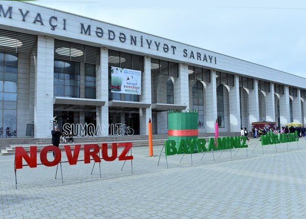 Sumqayıtda Novruz bayramı münasibətilə ümumşəhər tədbiri keçirilib - FOTOLAR