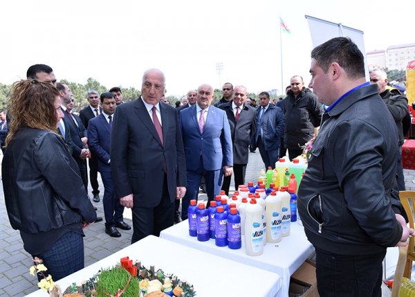 Sumqayıtda Novruz bayramı münasibətilə ümumşəhər tədbiri keçirilib - FOTOLAR