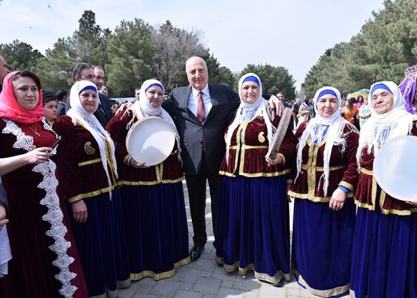 Sumqayıtda Novruz bayramı münasibətilə ümumşəhər tədbiri keçirilib - FOTOLAR