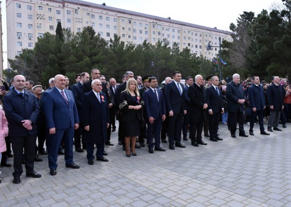 Sumqayıtda Novruz bayramı münasibətilə ümumşəhər tədbiri keçirilib - FOTOLAR