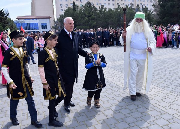 Sumqayıtda Novruz bayramı münasibətilə ümumşəhər tədbiri keçirilib - FOTOLAR