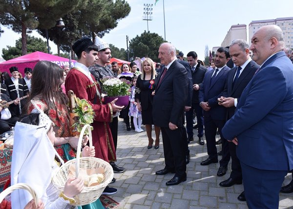 Sumqayıtda Novruz bayramı münasibətilə ümumşəhər tədbiri keçirilib - FOTOLAR