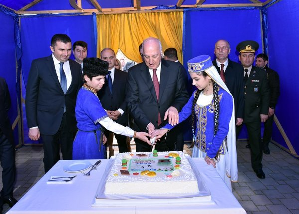 Sumqayıtda Novruz bayramı münasibətilə ümumşəhər tədbiri keçirilib - FOTOLAR