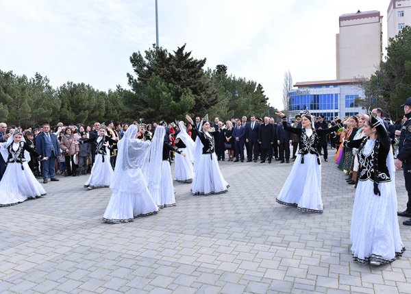 Sumqayıtda Novruz bayramı münasibətilə ümumşəhər tədbiri keçirilib - FOTOLAR