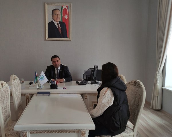 Deputat Müşfiq Məmmədli Sumqayıtda növbəti vətəndaş qəbulu keçirib - FOTO Deputat Müşfiq Məmmədli Sumqayıtda növbəti vətəndaş qəbulu keçirib - FOTO