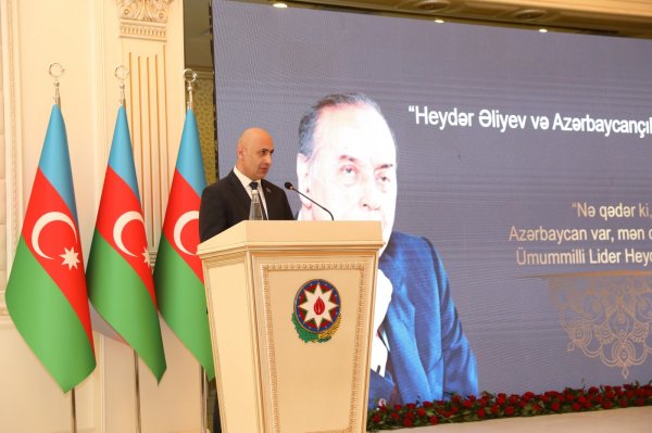 Abşeronda “Heydər Əliyev İli” çərçivəsində konfrans keçirilib - FOTOLAR