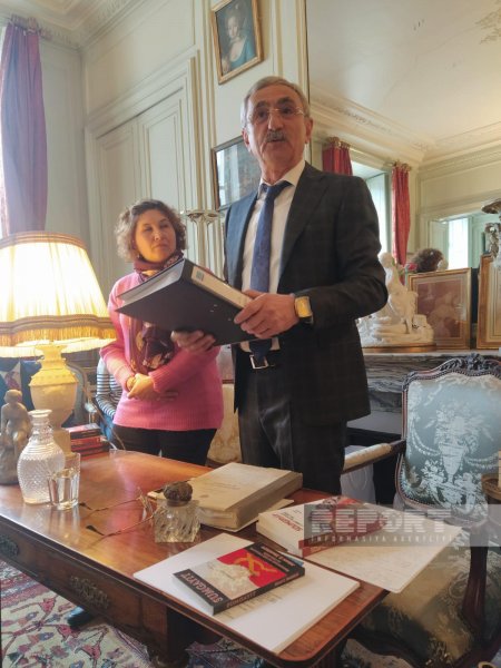 Parisdə Sumqayıt hadisələrinə həsr olunmuş dəyirmi masa keçirilib - FOTO