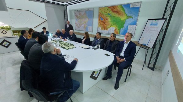 Dövlət Ekoloji Ekspertiza Agentliyində tikinti layihələri üzrə ictimai dinləmə keçirilib - FOTO