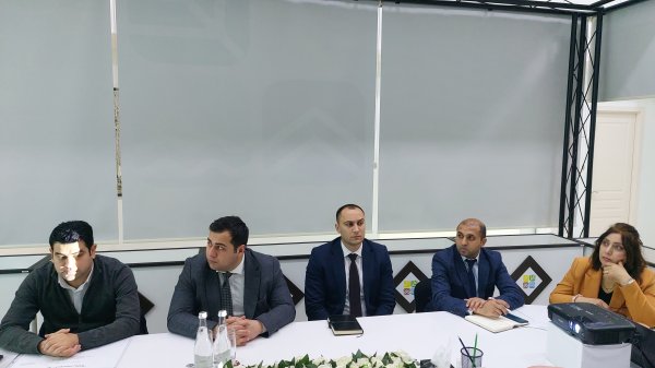 Dövlət Ekoloji Ekspertiza Agentliyində tikinti layihələri üzrə ictimai dinləmə keçirilib - FOTO