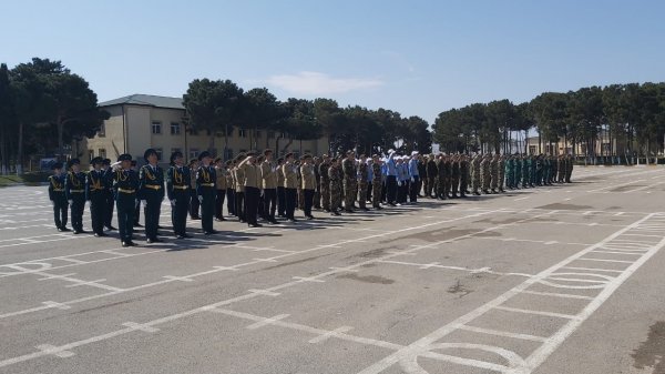 Sumqayıtda "Şahin" hərbi-idman oyununun şəhər birinciliyi keçirilib - FOTO