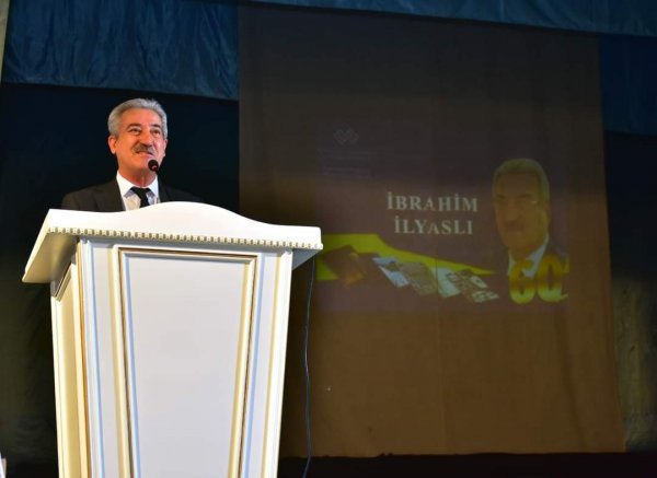 Sumqayıtda Şair İbrahim İlyaslının 60 illik yubileyi qeyd olunub - FOTOLAR