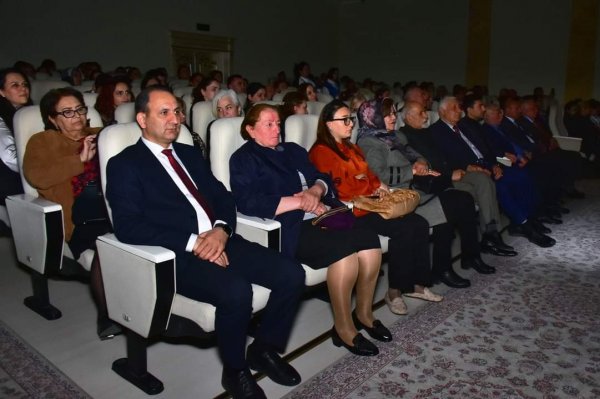 Sumqayıtda Şair İbrahim İlyaslının 60 illik yubileyi qeyd olunub - FOTOLAR