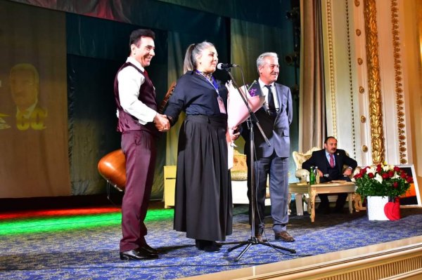 Sumqayıtda Şair İbrahim İlyaslının 60 illik yubileyi qeyd olunub - FOTOLAR
