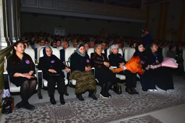 Sumqayıtda Şair İbrahim İlyaslının 60 illik yubileyi qeyd olunub - FOTOLAR