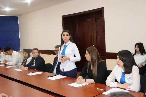 Sumqayıtda “Heydər Əliyev və Azərbaycan gəncliyi” adlı dəyirmi masa keçirilib - FOTO