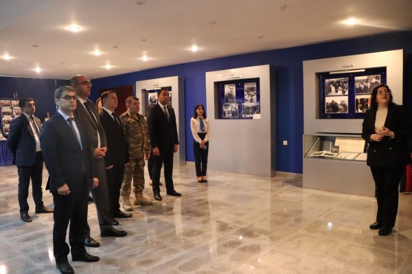 Sumqayıtda “Heydər Əliyev və Azərbaycan gəncliyi” adlı dəyirmi masa keçirilib - FOTO