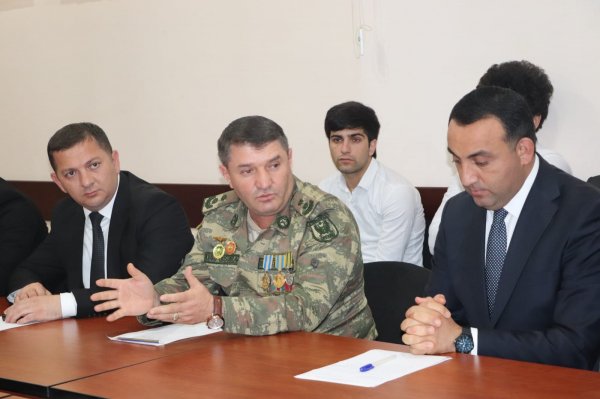 Sumqayıtda “Heydər Əliyev və Azərbaycan gəncliyi” adlı dəyirmi masa keçirilib - FOTO