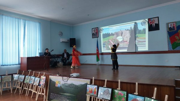 Dövlət Ekoloji Ekspertiza Agentliyi tərəfindən internat evində rəsm müsabiqəsi keçirilib