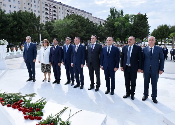 Sumqayıtda Milli Qurtuluş Günü qeyd edilib-Fotolar Sumqayıtda Milli Qurtuluş Günü qeyd edilib-Fotolar
