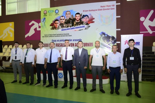 Masallıda şəhidlərin xatirəsinə həsr edilən cüdo turniri keçirildi - FOTOLAR
