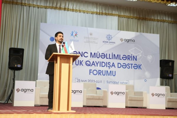 Sumqayıtda  "Gənc müəllimlərin Böyük Qayıdışa dəstək forumu" keçirilib - FOTOLAR