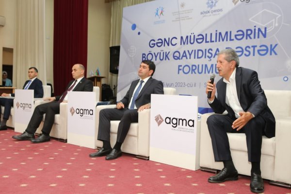 Sumqayıtda  "Gənc müəllimlərin Böyük Qayıdışa dəstək forumu" keçirilib - FOTOLAR