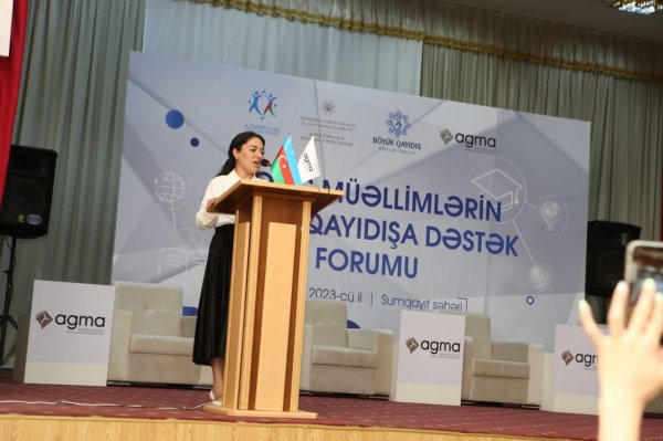 Sumqayıtda  "Gənc müəllimlərin Böyük Qayıdışa dəstək forumu" keçirilib - FOTOLAR