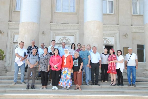 Sumqayıt teatrı ilə Özbəkistanın Səmərqənd teatrı arasında əməkdaşlıq gücləndirilir - FOTO