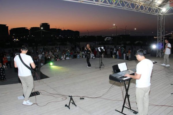 Sumqayıtda “Xəzərin sahilində” layihəsinə start verilib - FOTO