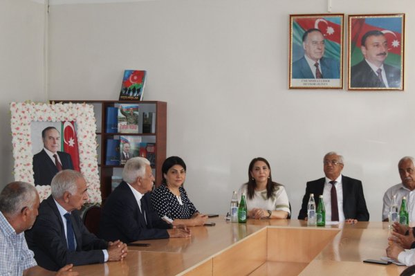 QAİ Sumqayıt nümayəndəliyi Hacı Zeynalabdin qəsəbəsində görüş keçirib (FOTOLAR)