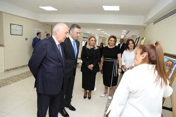 Sumqayıtda təhsil işçilərinin sentyabr konfransı keçirilib - FOTOLAR