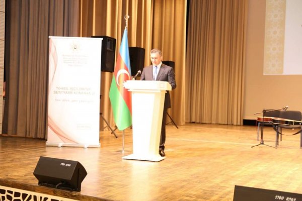 Sumqayıtda təhsil işçilərinin sentyabr konfransı keçirilib - FOTOLAR