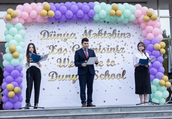 "Sumqayıt Dünya" məktəbində "Bilik günü" tədbiri keçirilib (FOTO)