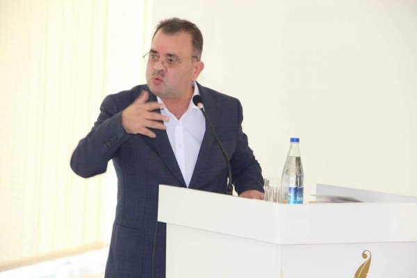 Sumqayıtda Yunus Oğuzun “Cığır” romanının təqdimatı keçirilib - FOTO