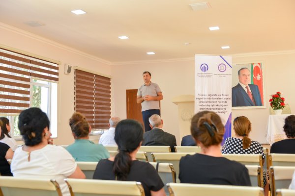 Tovuzda təlimlər keçirilib -FOTO
