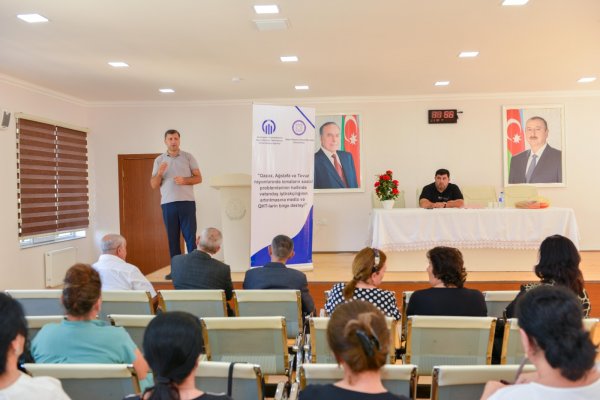 Tovuzda təlimlər keçirilib -FOTO