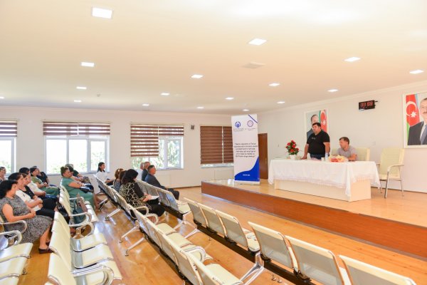 Tovuzda təlimlər keçirilib -FOTO
