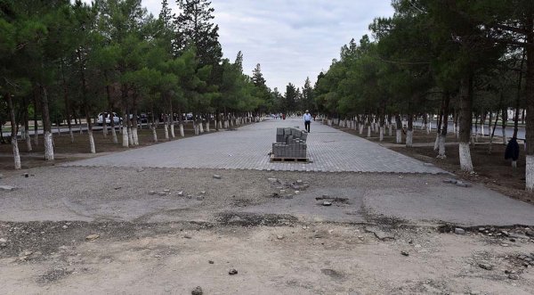 Sumqayıtda tikinti-quruculuq işləri davam edir ( FOTO)