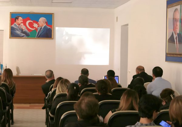 Sumqayıt Tibb Mərkəzində 27 Sentyabr - Anım Gününə həsr olunmuş tədbir keçirilib - FOTOLAR