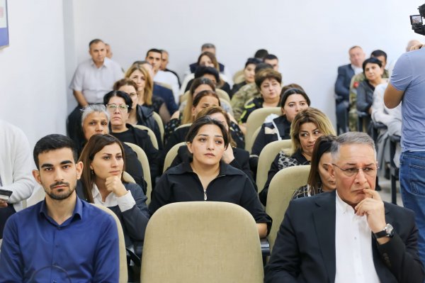 Sumqayıt Tibb Mərkəzində 27 Sentyabr - Anım Gününə həsr olunmuş tədbir keçirilib - FOTOLAR