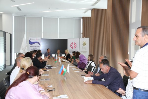 “Sənətkarlıqdan sosial sahibkarlığa” adlı layihə uğurla başa çatıb - FOTOLAR