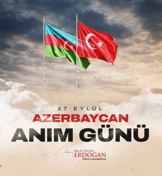 Ərdoğandan Anım Günü ilə bağlı PAYLAŞIM