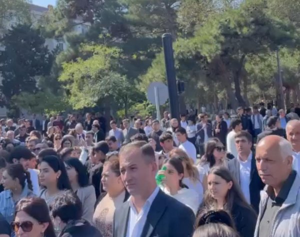 Sumqayıtda şəhidlərin xatirəsi anılıb