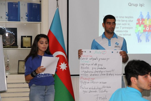 “Memarlıq, İnşaat və Dizayn” İctimai Birliyi layihə çərçivəsində ilk tədbirini keçirib - FOTOLAR