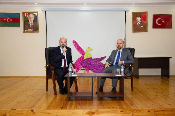 Ərdoğanın oğlu Bakıdadır (Fotolar)