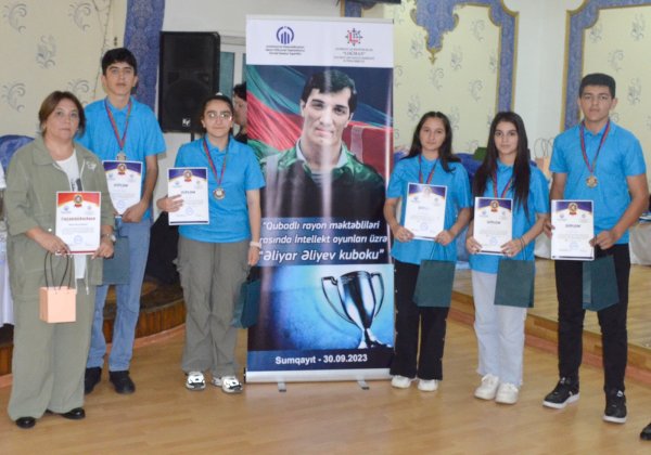 Sumqayıtda intellekt oyunları üzrə "Əliyar Əliyev kuboku" keçirilib - Fotolar Sumqayıtda intellekt oyunları üzrə "Əliyar Əliyev kuboku" keçirilib - Fotolar